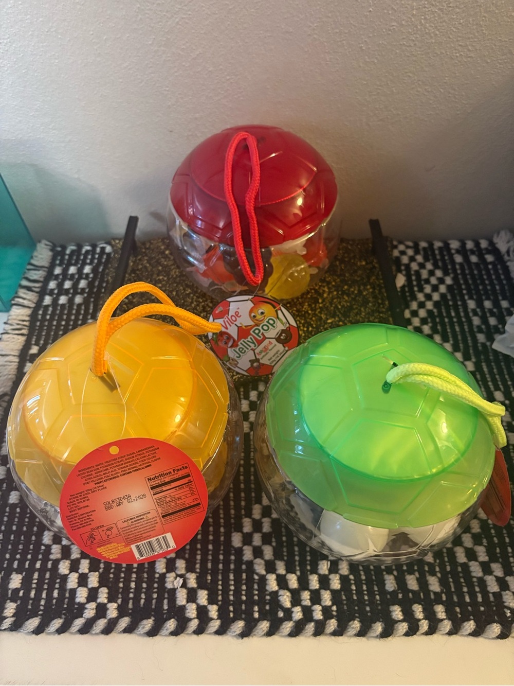 Jellypop Kids Soccer Ball Bank - Red, Yellow OR Green